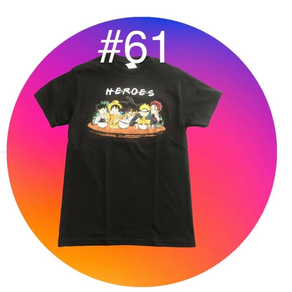 Heroes Anime Graphic T-SHIRT